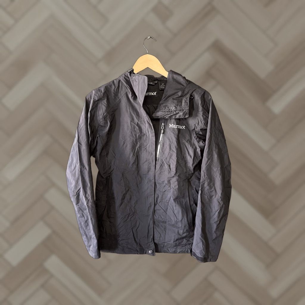 Marmot Marmot Womens Black Full Zip Hooded Softshell Jacket Size Small Size S / US 4 / IT 40 - 1 Thumbnail