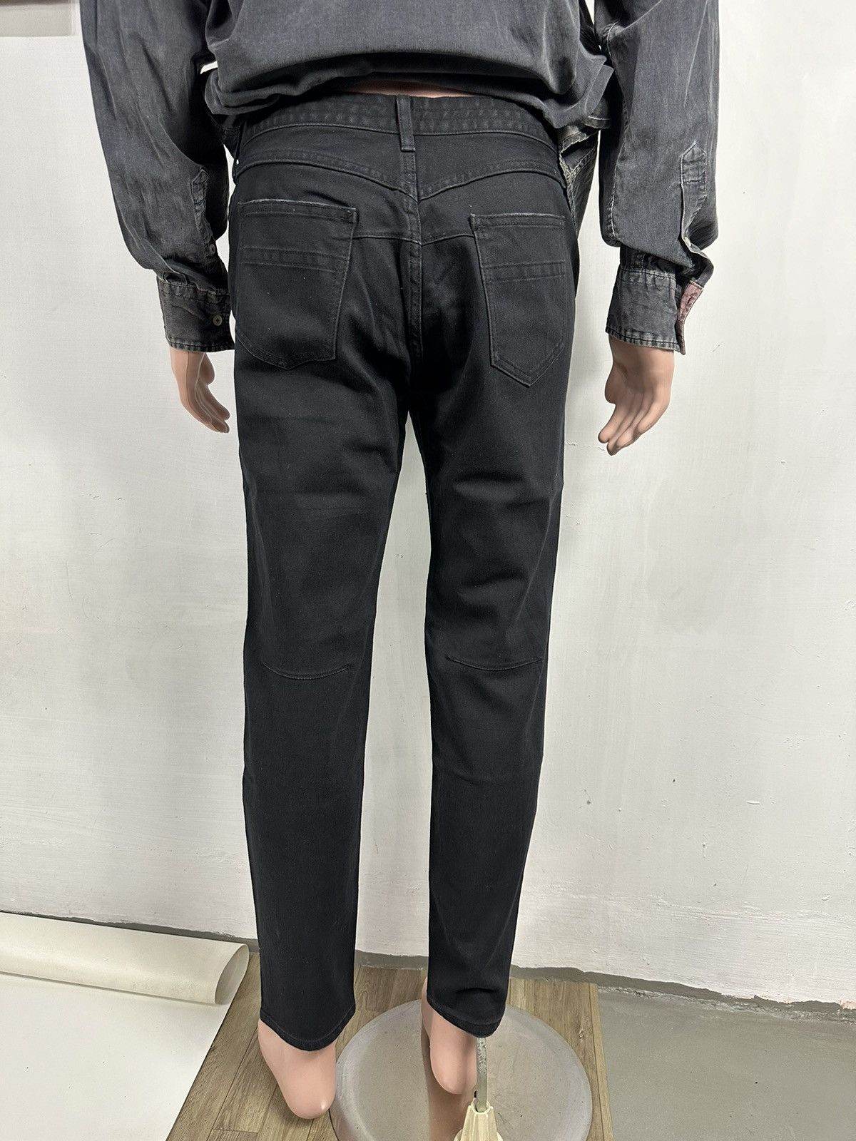 Number (N)ine Number Nine Distressed Painter Skinny Jeans Denim Pants Size US 32 / EU 48 - 21 Thumbnail