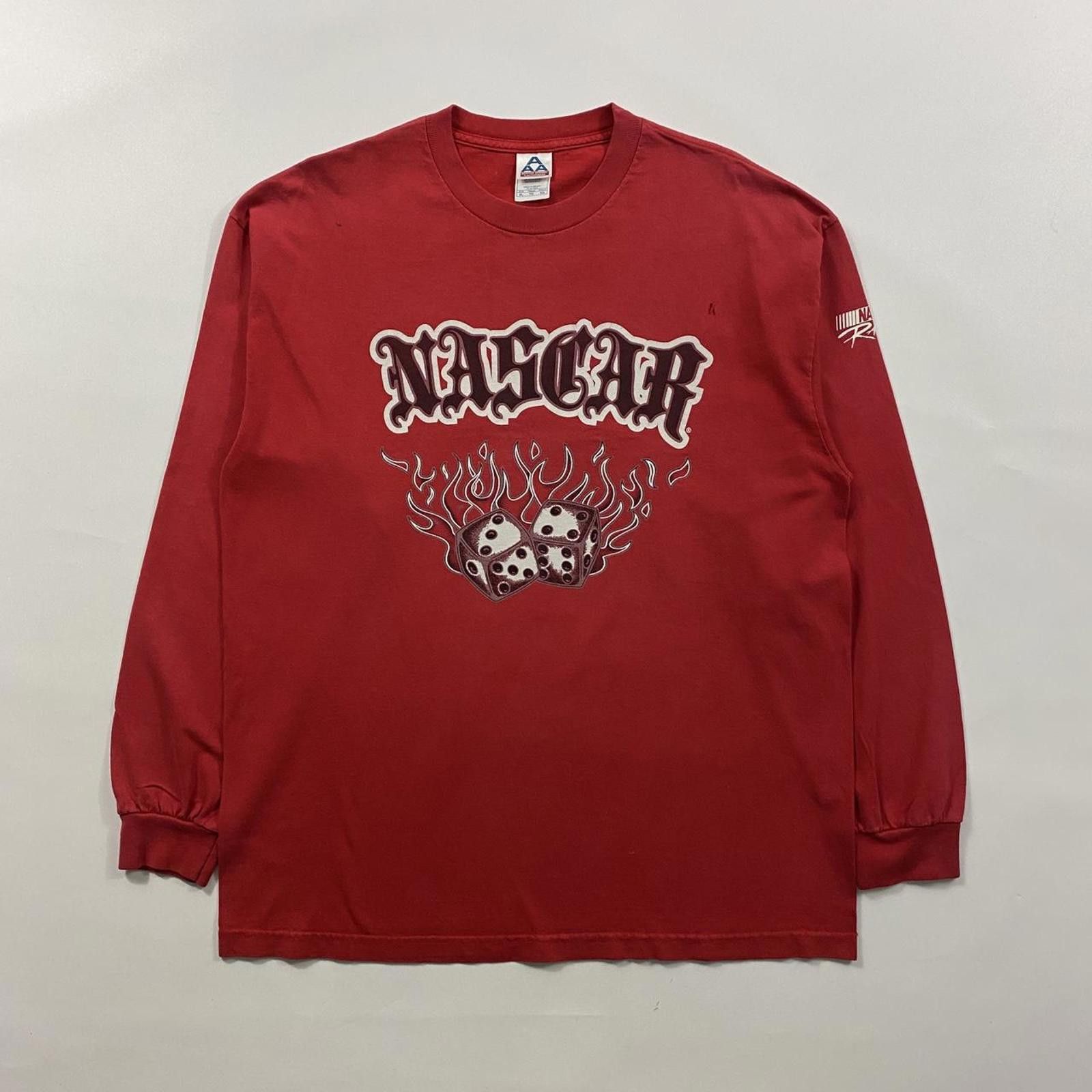 NASCAR Y2K NASCAR Racing Long Sleeve Shirt Size US XL / EU 56 / 4 - 1 Thumbnail