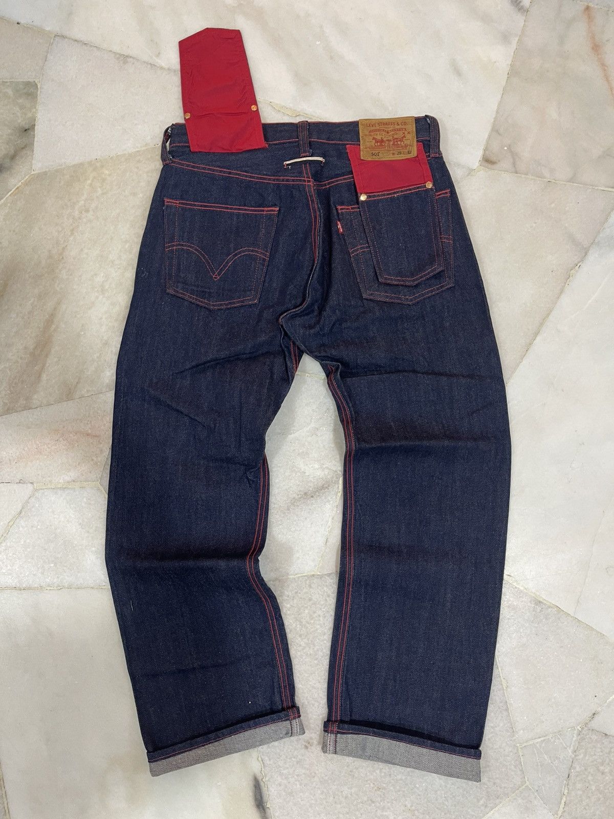 Jean Paul Gaultier Limited Edition Jean Paul Gaultier X Levis Jeans Size US 28 / EU 44 - 8 Thumbnail