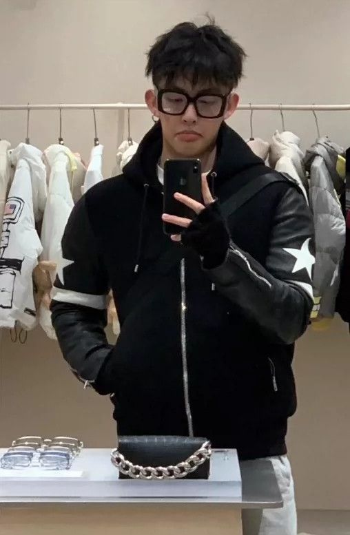 Givenchy Givenchy Black Five-Star Leatherette Jacket Size US M / EU 48-50 / 2 - 4 Thumbnail