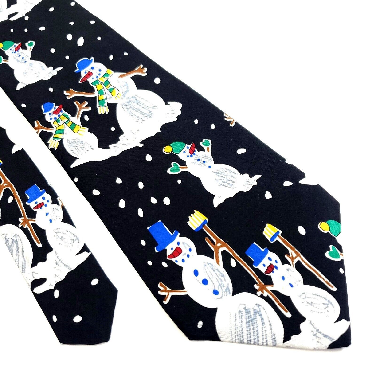 Designer Save The Children "It's Cold Out Here" Snowman Black Print S Size ONE SIZE - 1 Thumbnail