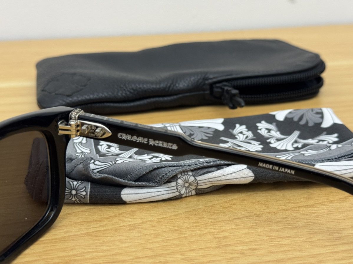 Chrome Hearts Chrome Hearts Ambidixtrous Black .925 Silver Glasses Size ONE SIZE - 4 Thumbnail