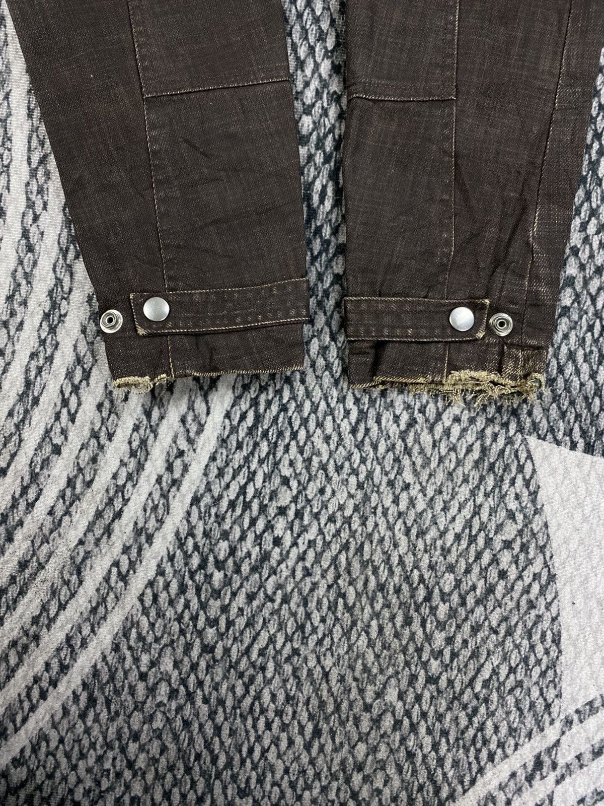 Japanese Brand Vintage Harold Gear Denim Brown Zipper Jacket Size US M / EU 48-50 / 2 - 8 Thumbnail