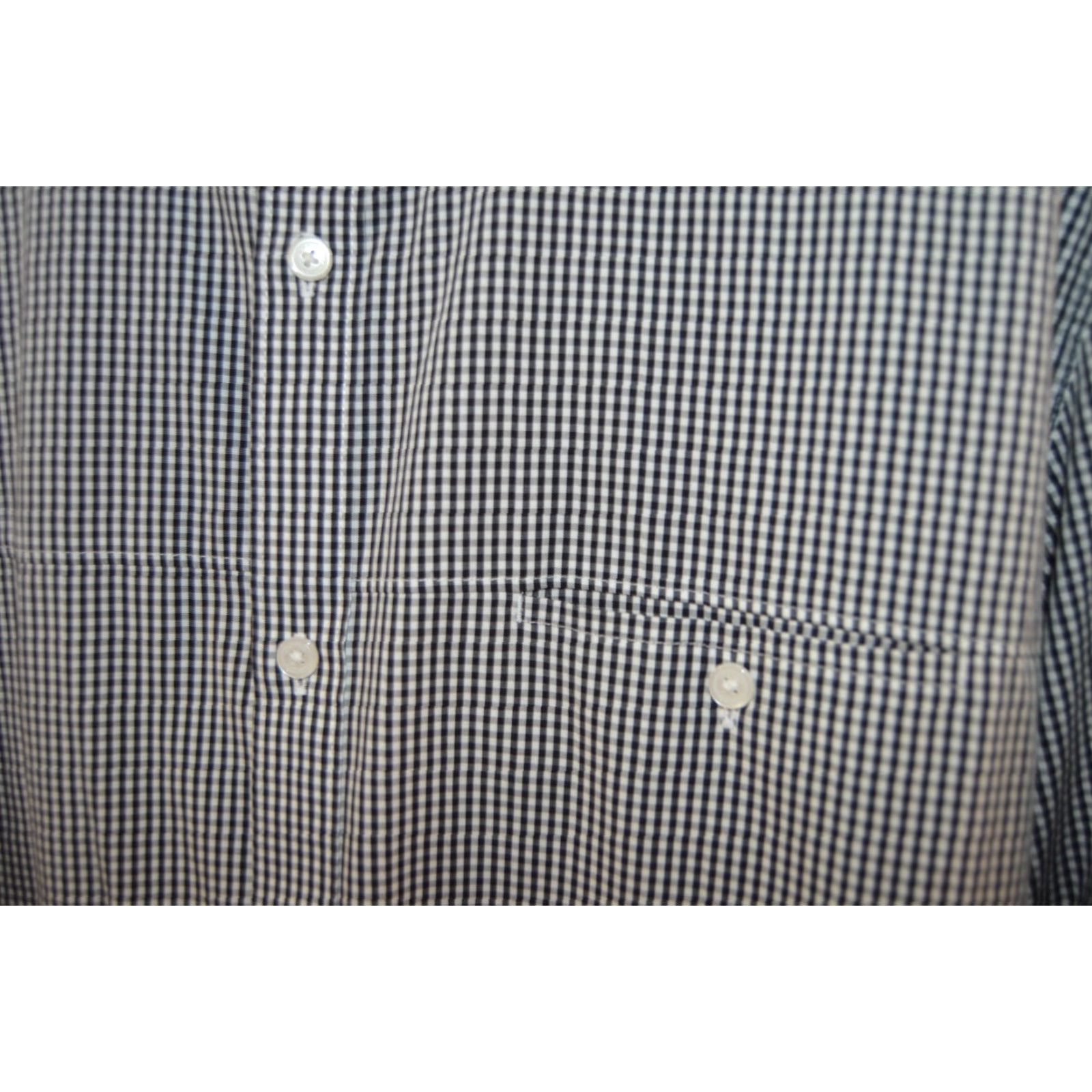 Calvin Klein CALVIN KLEIN Slim Fit Men’s Checked Button-Down Up Long Sleeve Shirt XL Size US XL / EU 56 / 4 - 3 Thumbnail