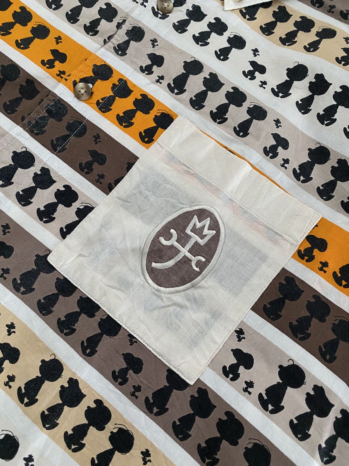 Jean Charles De Castelbajac Castelbajac x Peanuts Fullprint shirt button Size US L / EU 52-54 / 3 - 6 Thumbnail