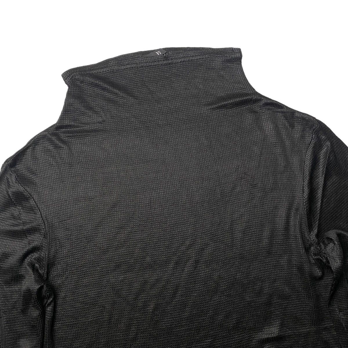 Yohji Yamamoto 1990's Yohji Yamamoto Mesh YS Turtleneck LS Size US XS / EU 42 / 0 - 2 Thumbnail