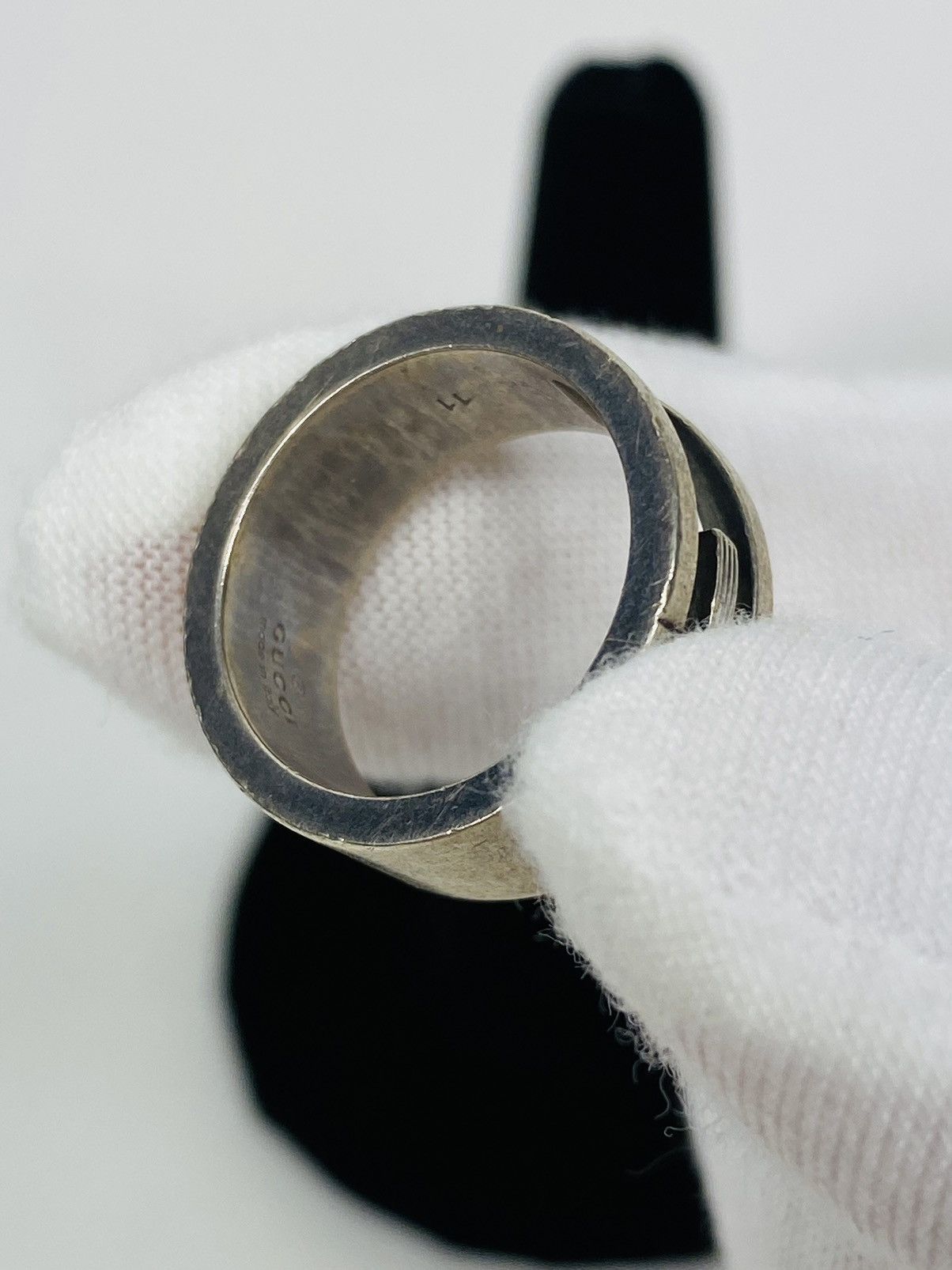 Gucci Gucci .925 Silver G Ring IT 11 Size ONE SIZE - 7 Thumbnail