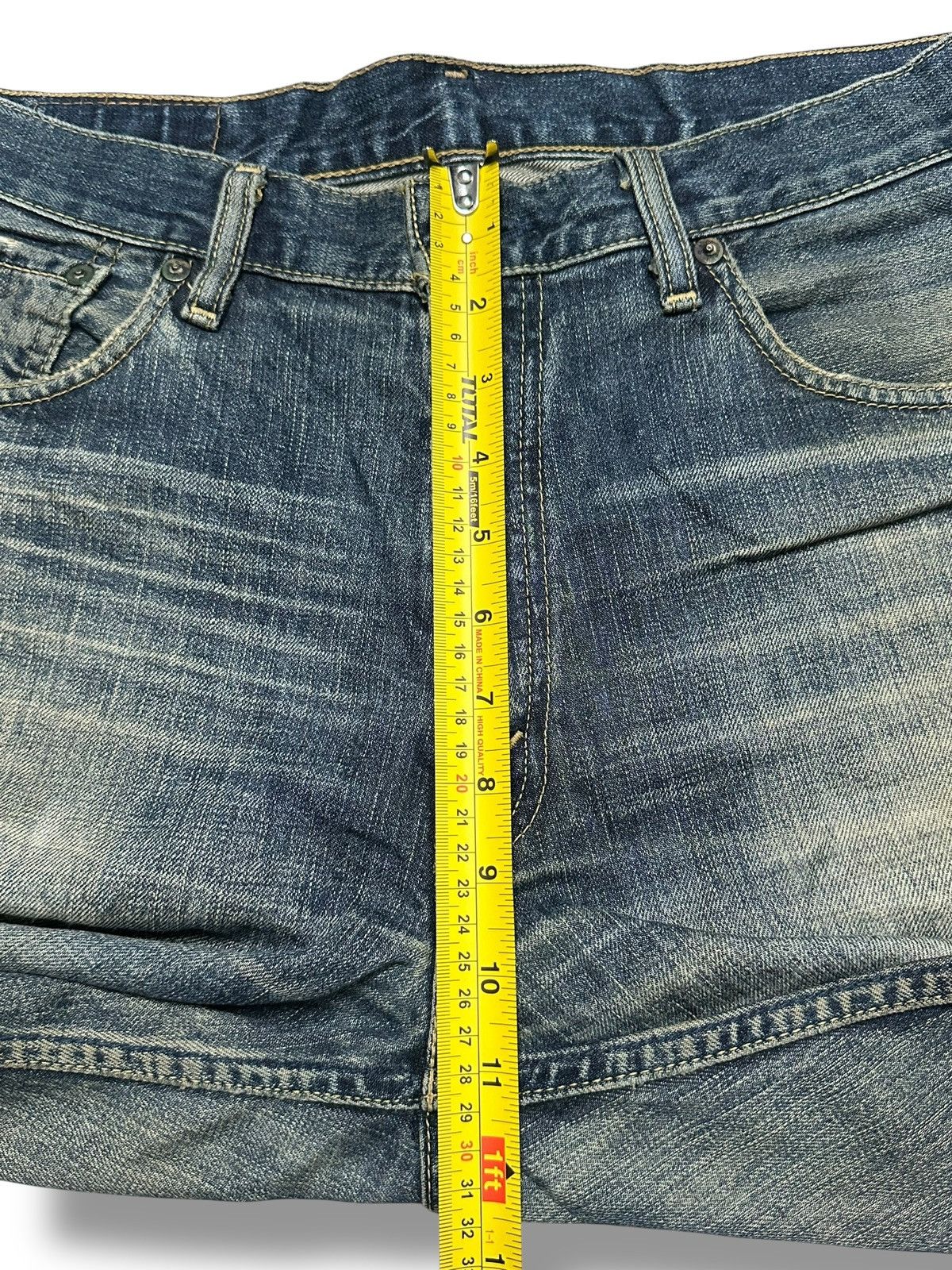 Levi's Levi’s 502 Regular Tapered Fit MudWash Distressed Faded Jean Size US 34 / EU 50 - 23 Thumbnail