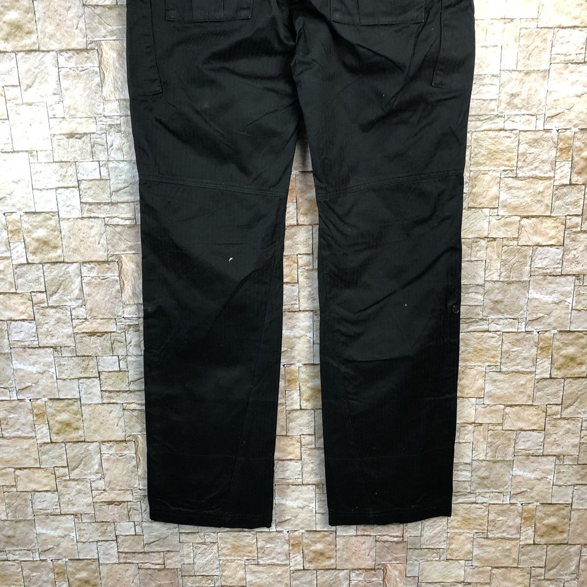 Japanese Brand Klein Plus Black Cargo Multipocket Pants #A732 Size US 31 - 15 Thumbnail