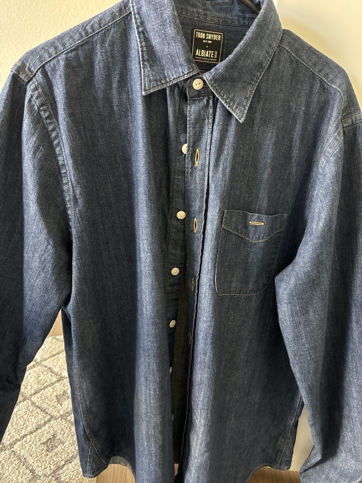 Todd Syder Italian Denim Shirt