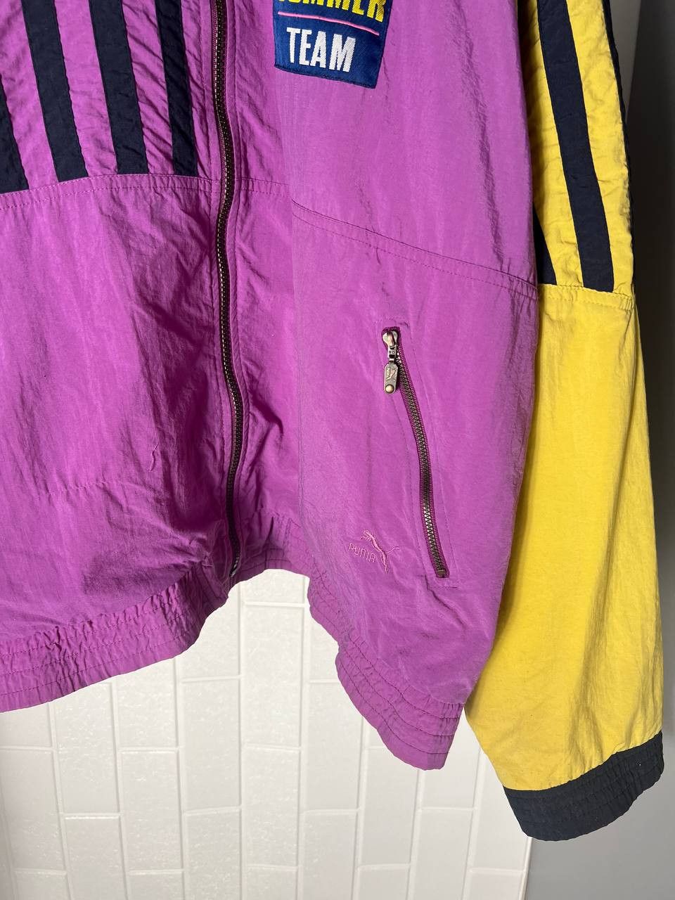 Puma VINTAGE PUMA SUMMER TEAM RETRO JACKET ZIP Y2K 90s Size US M / EU 48-50 / 2 - 5 Thumbnail