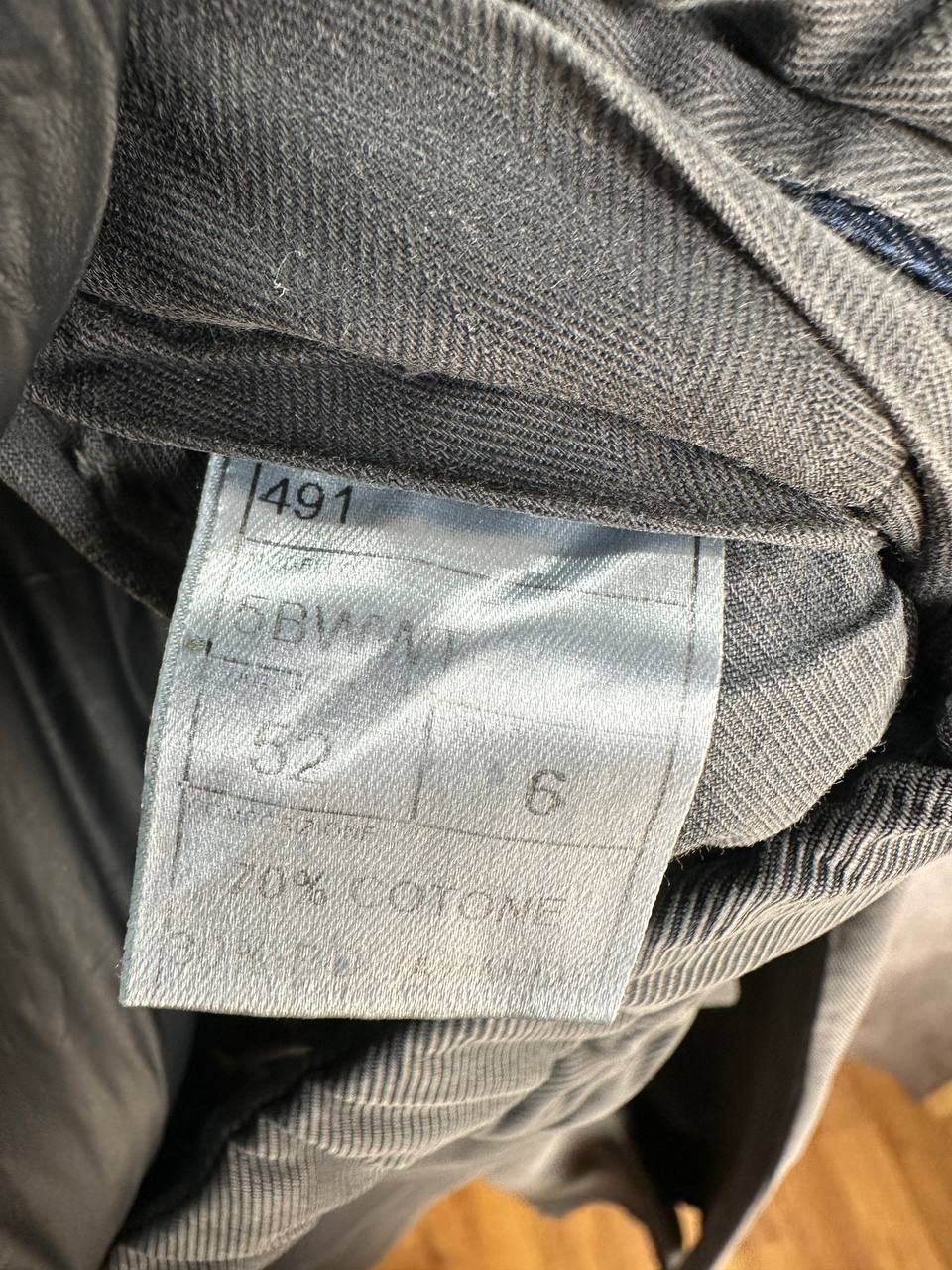 Other Santaniello Herringbone Chino Trousers Italian Casual Slim Size US 36 / EU 52 - 13 Thumbnail