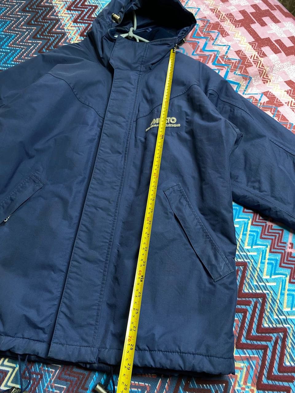 Musto MUSTO Yachting Vintage Distressed Nylon Sailing Jacket Size US M / EU 48-50 / 2 - 8 Thumbnail