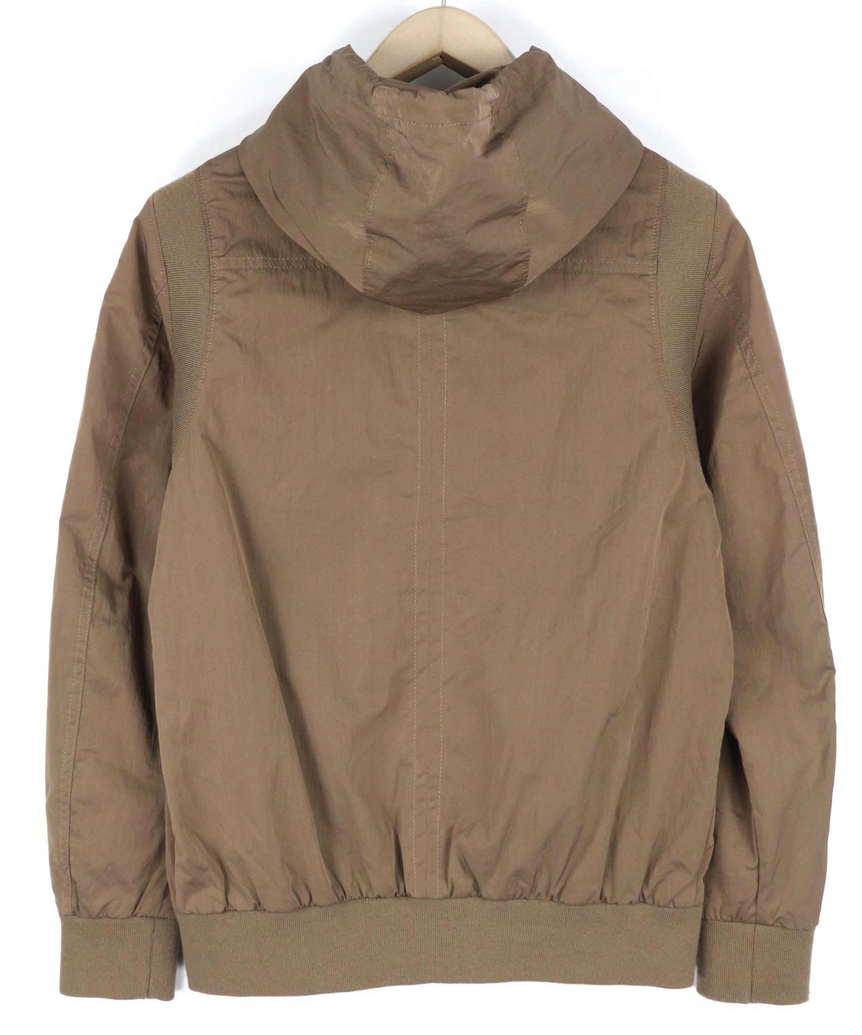 Diesel JUDOFLIP S Brown Zip Hooded Lined Bomber Jacket 81742 Size US S / EU 44-46 / 1 - 2 Thumbnail