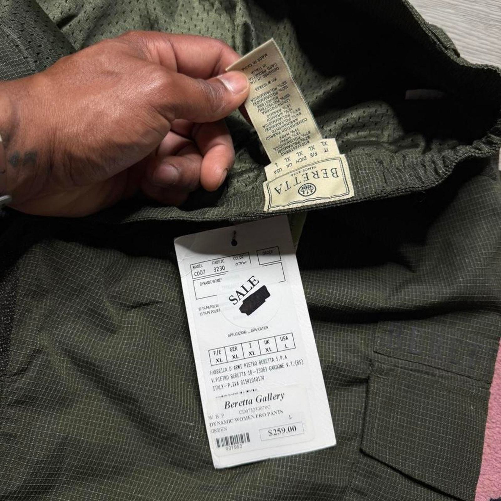 Beretta Beretta Gallery Dynamic Pro Tactical Cargo Hiking Pants WMNS Size 36" / US 14 / IT 50 - 3 Thumbnail