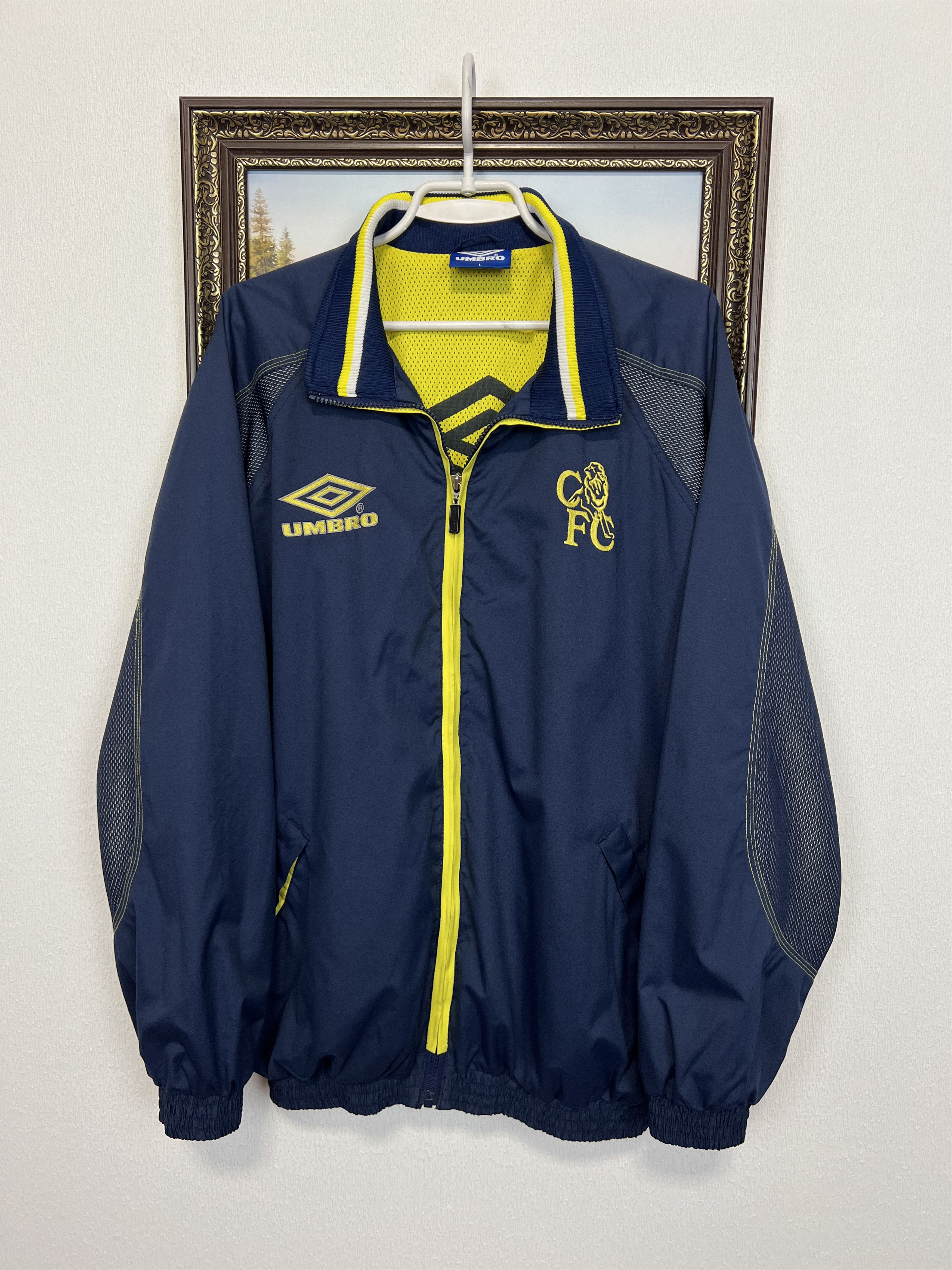 Umbro Umbro FC Inter Milan 1991 Vintage 90's Nylon Soccer Jacket