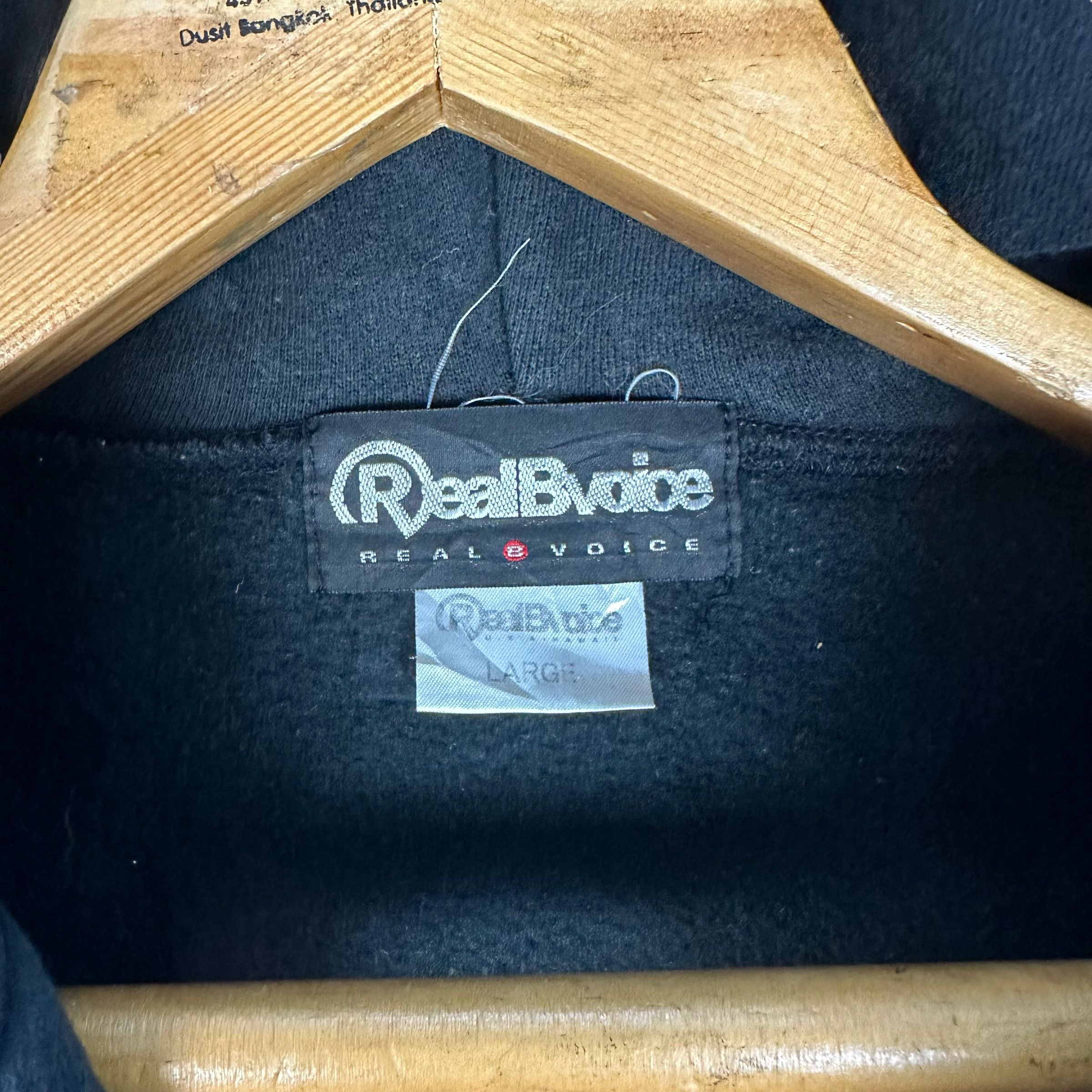 Japanese Brand REAL B VOICE BIG LOGO HOODIES #7816-179 Size US L / EU 52-54 / 3 - 7 Thumbnail