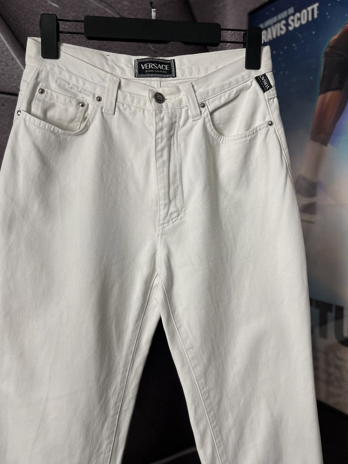 Versace Jeans Couture White Italy 31/45 Vintage Denim