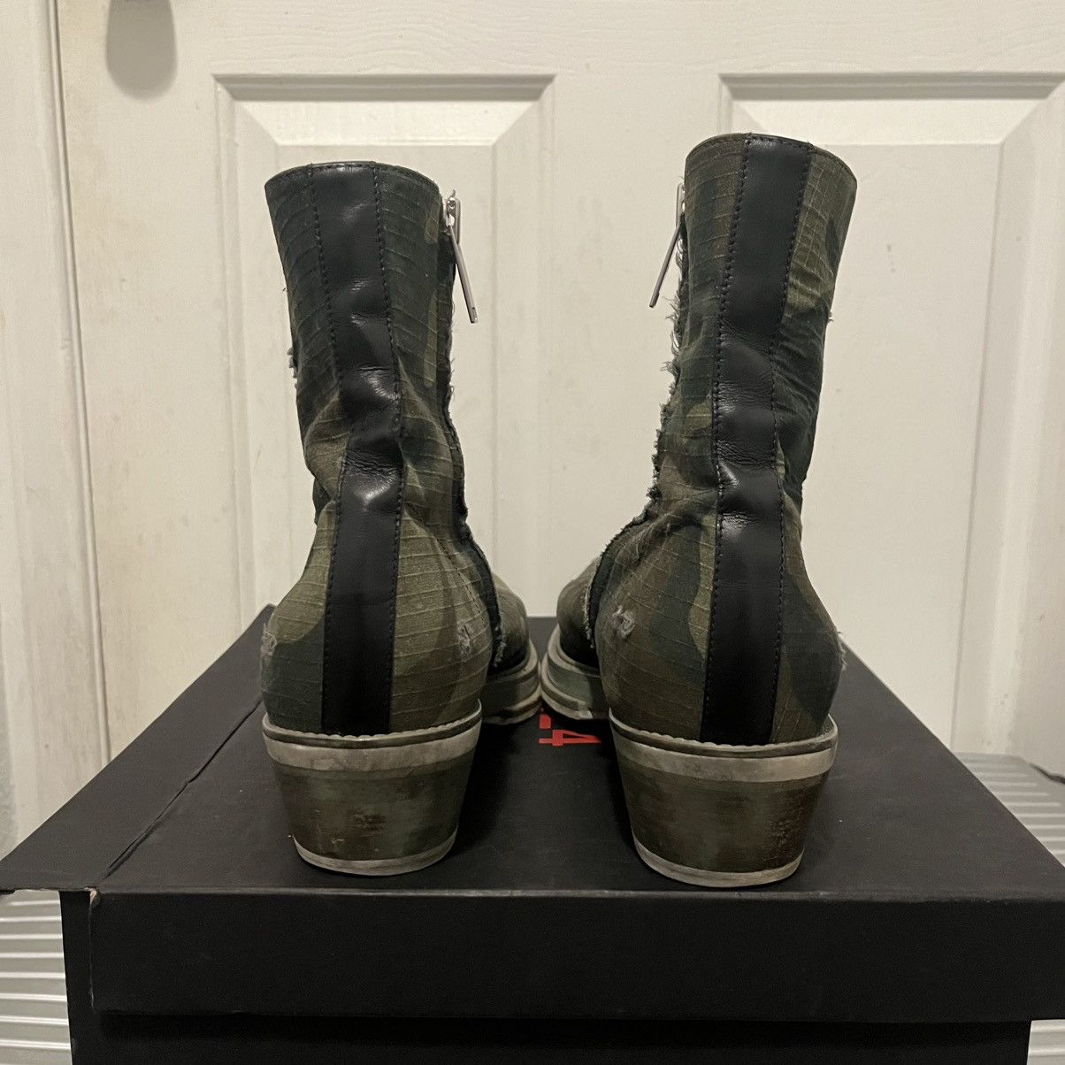 424 424 RIPSTOP CAMO WEST COAST CHELSEA BOOT 46 US 12 RARE Size US 12 / EU 45 - 9 Thumbnail