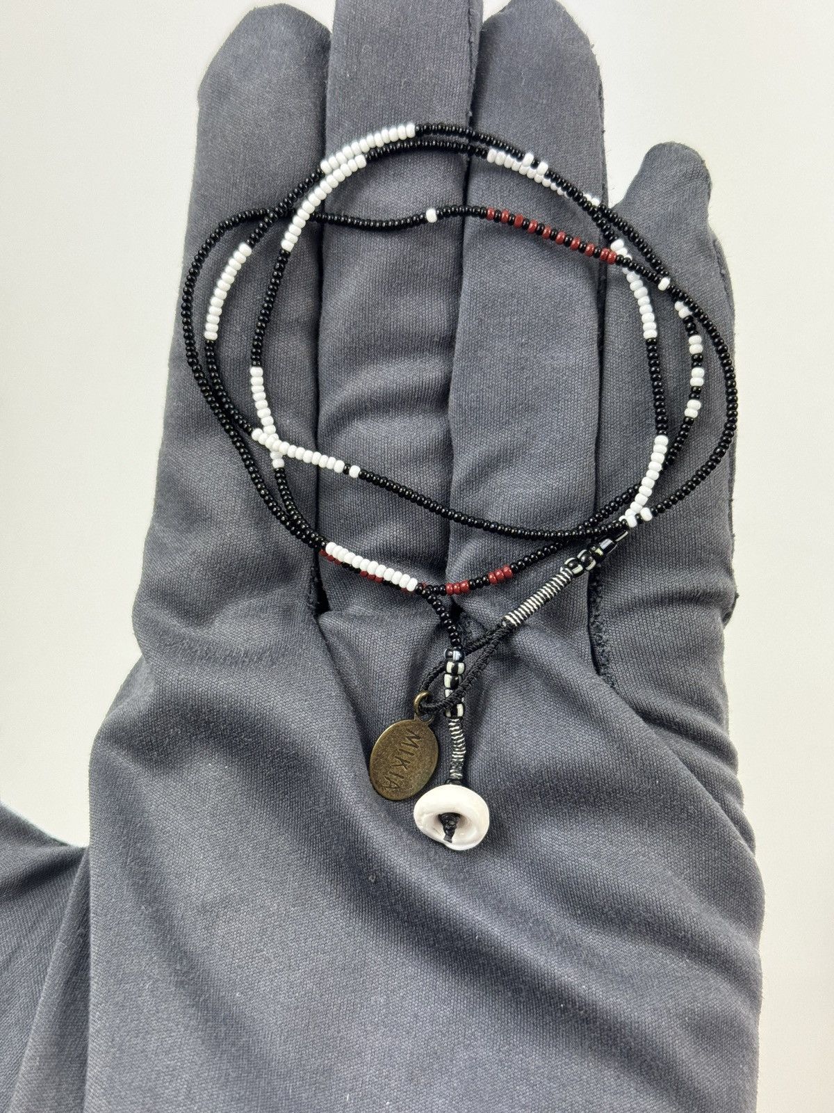 Mikia BLACK STONE WRAP BRACELET Size ONE SIZE - 2 Thumbnail