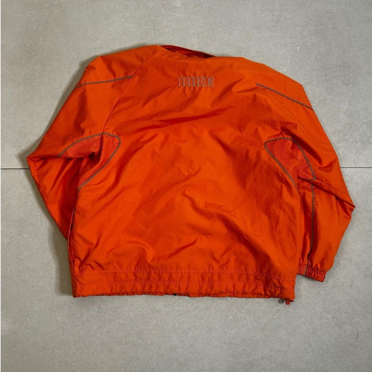 Nike 2000s Vintage Nike Orange Zip Up Windbreaker Size L Size US L / EU 52-54 / 3 - 4 Thumbnail