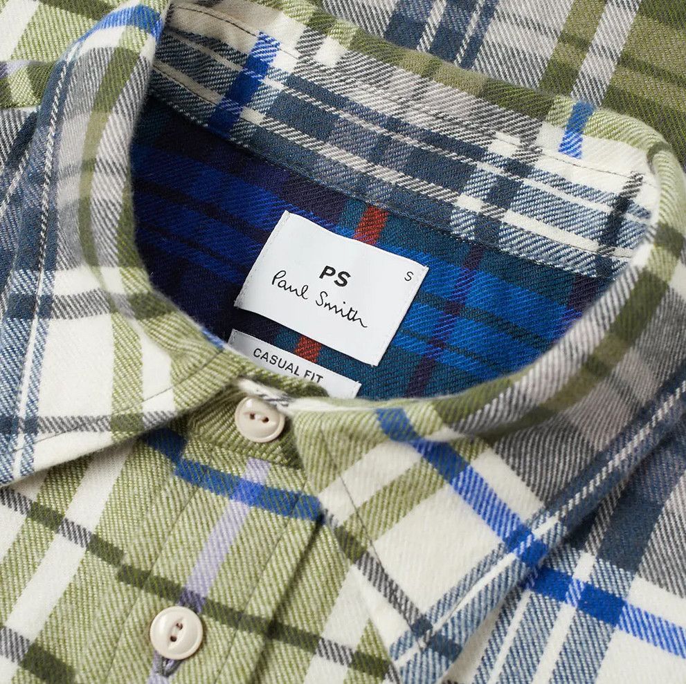 Paul Smith **PAUL SMITH Flannel Check Overshirt Size US S / EU 44-46 / 1 - 2 Thumbnail