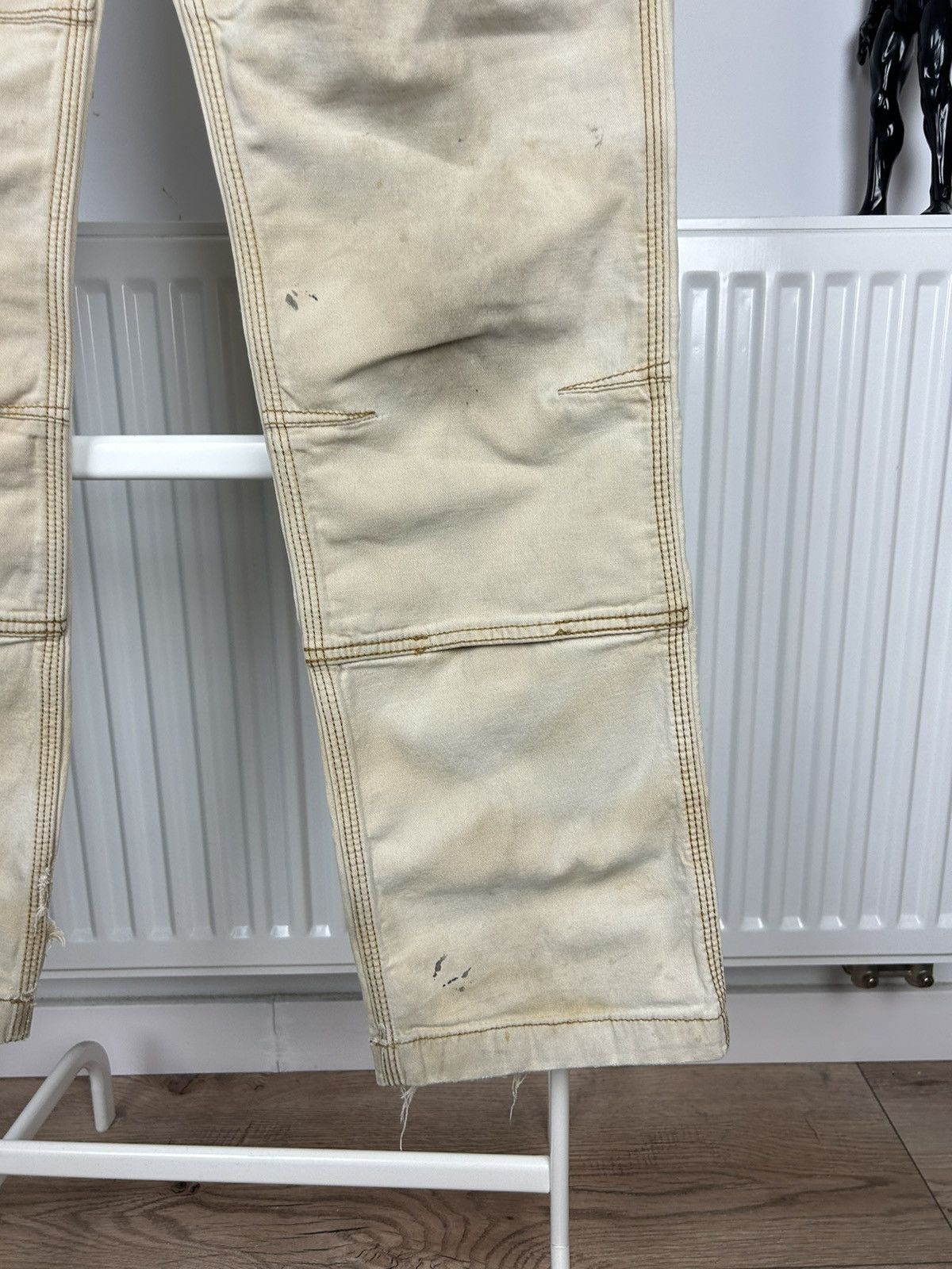 Carhartt × Vintage Crazy sun faded distressed carhartt double knee denim Size US 32 / EU 48 - 5 Thumbnail