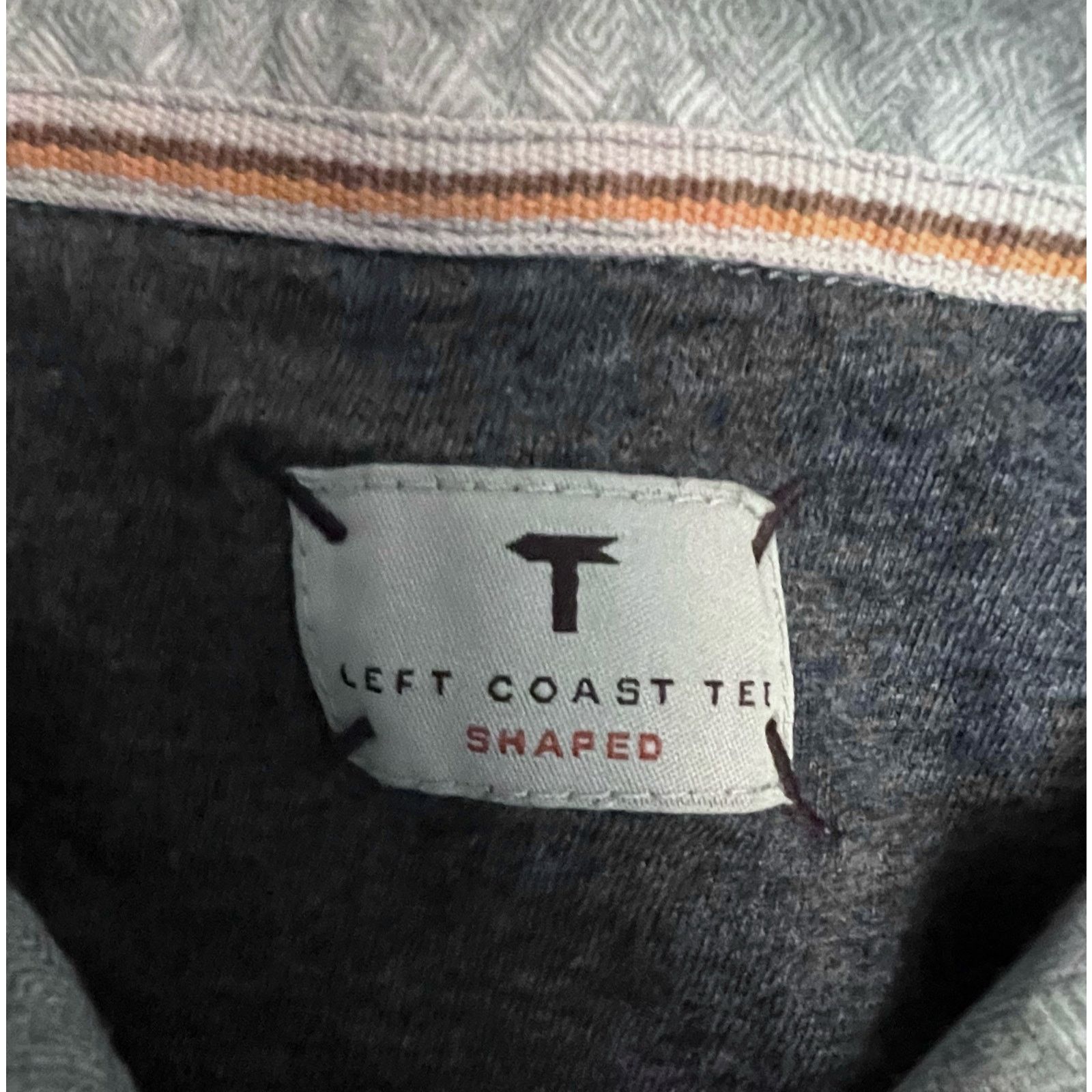 Other Left Coast Tee Shaped Polo Shirt XL Cotton Gray Collared Size US XL / EU 56 / 4 - 4 Thumbnail