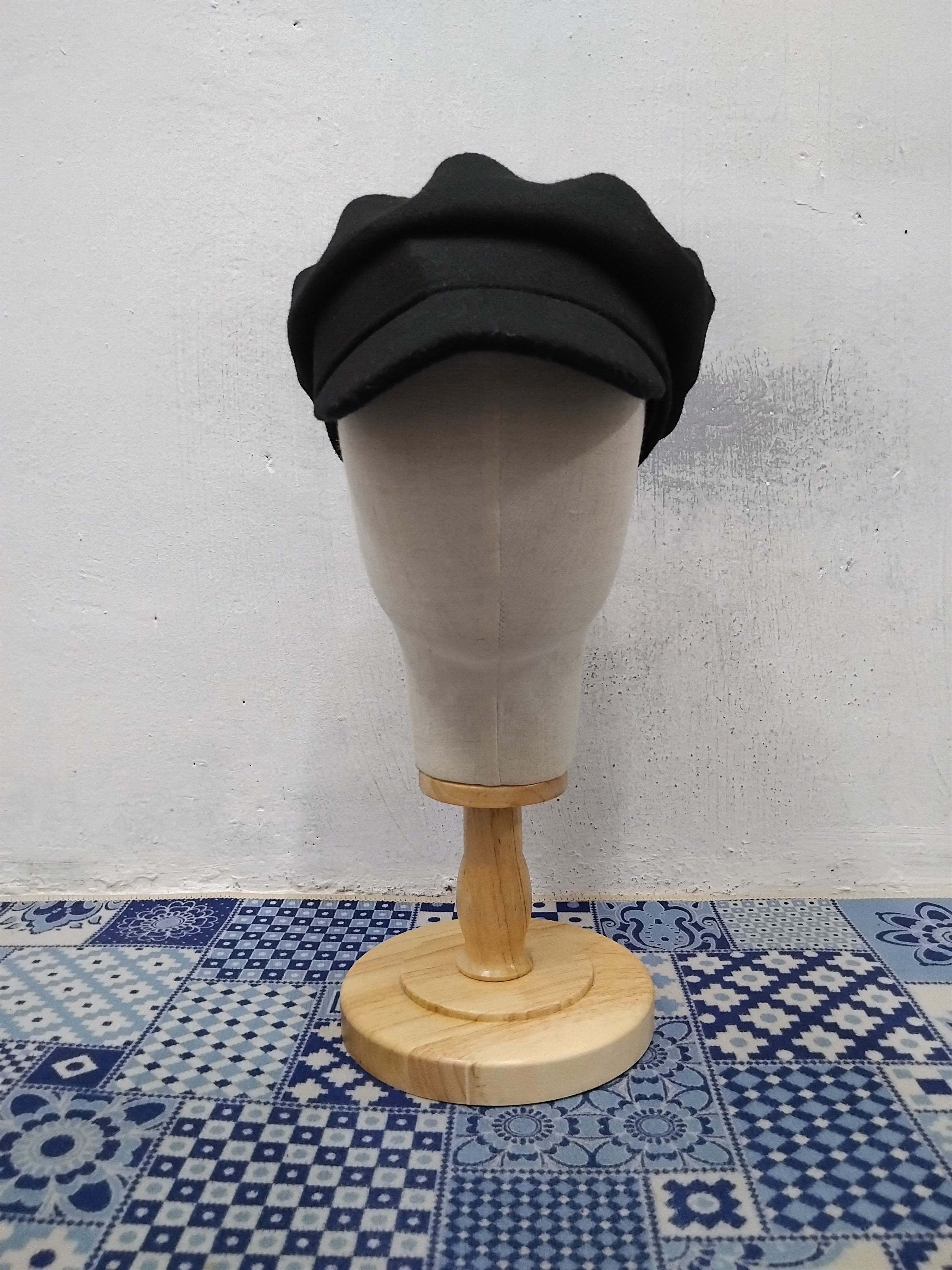 Japanese Brand 💥Zara black streetwear hat Size 38 - 3 Thumbnail