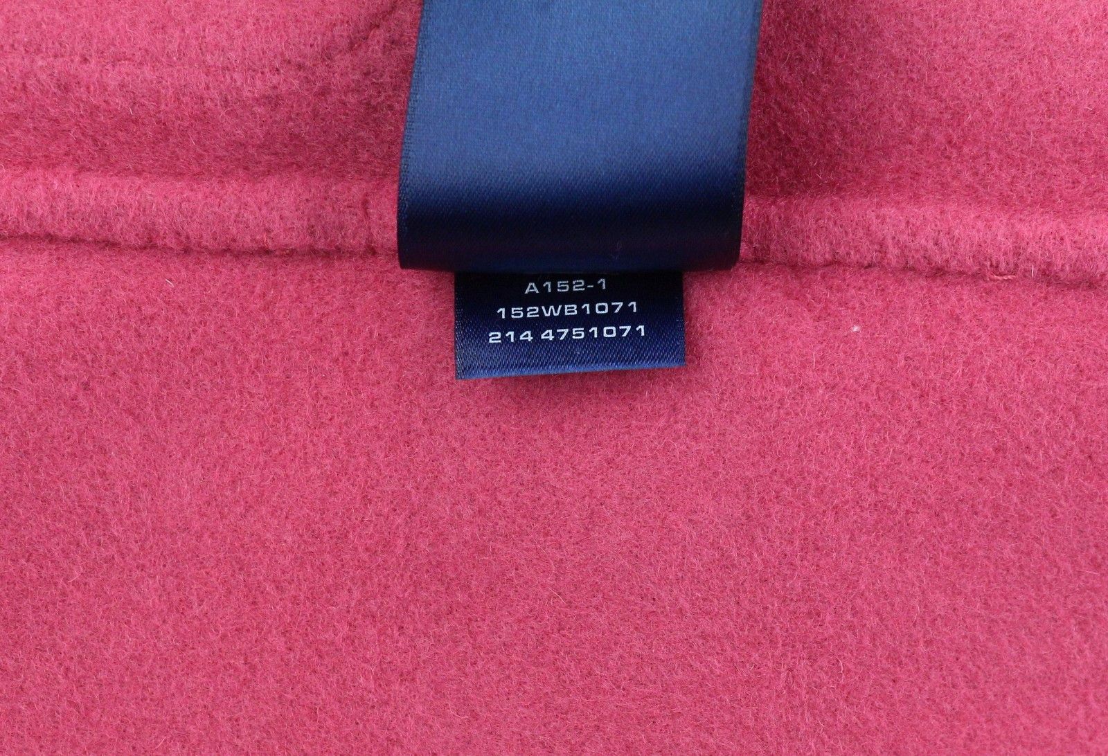 Gant HANDSTITCHED VARSITY M Rapture Rose Wool Coat 87284 Size M / US 6-8 / IT 42-44 - 11 Thumbnail