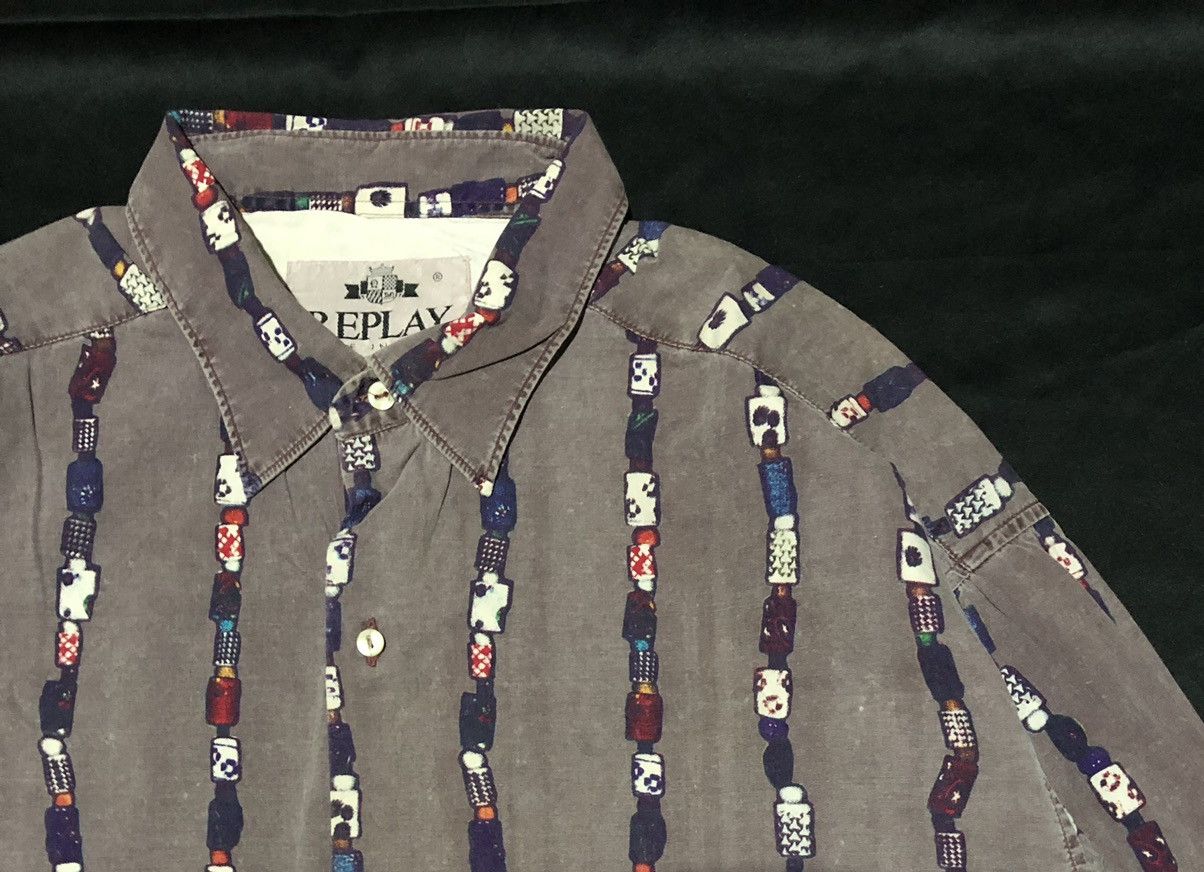 Replay REPLAY VINTAGE SHIRT Size US XXL / EU 58 / 5 - 3 Thumbnail