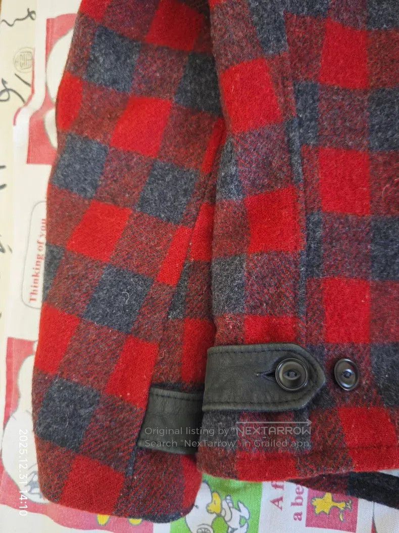 Schott Schott Wool with a leather jacket coat Size US M / EU 48-50 / 2 - 8 Thumbnail
