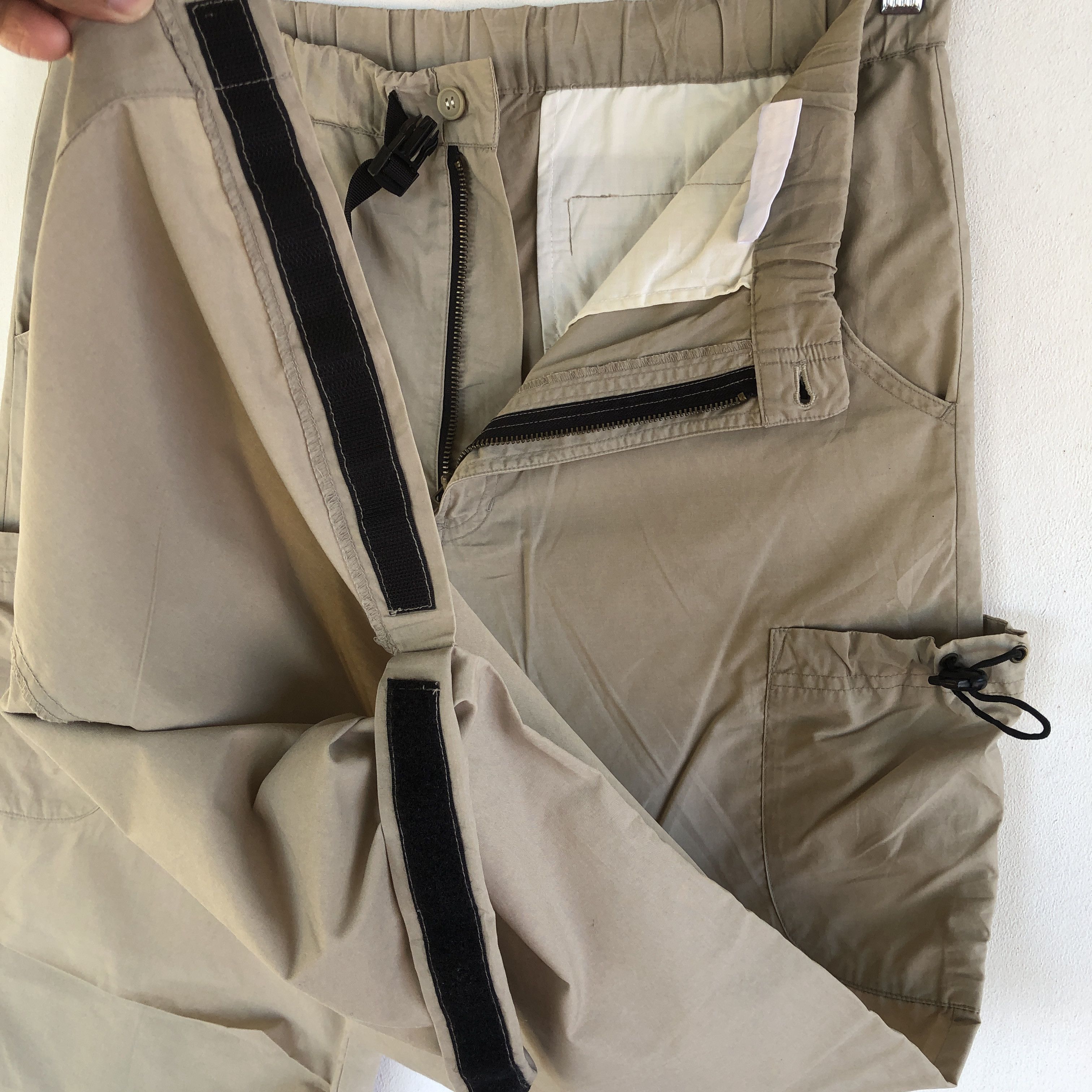 Japanese Brand Vintage Japanese Cargo Pants Multi Pocket Fatigue Trousers Size US 34 / EU 50 - 6 Thumbnail