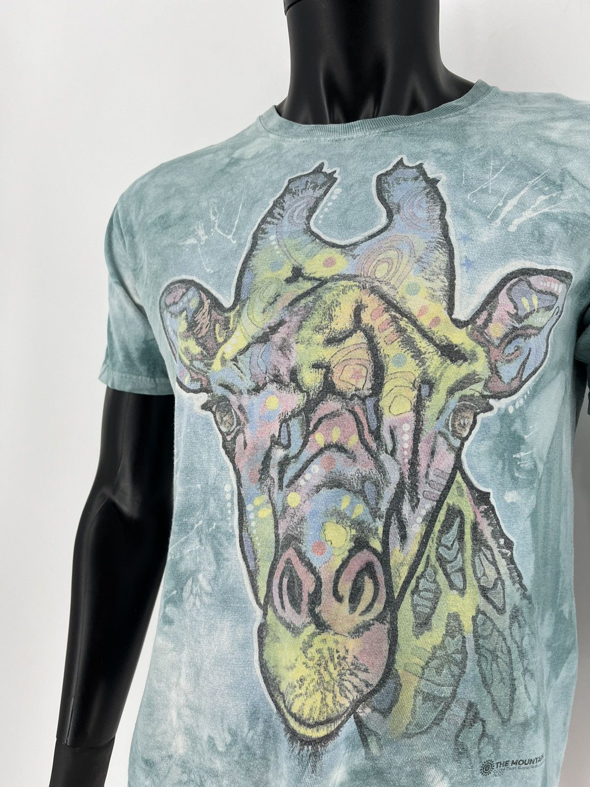 The Mountain × Vintage Vintage Y2K The Mountain Giraffe Tye Dye Over T-Shirt Size S Size US S / EU 44-46 / 1 - 8 Thumbnail