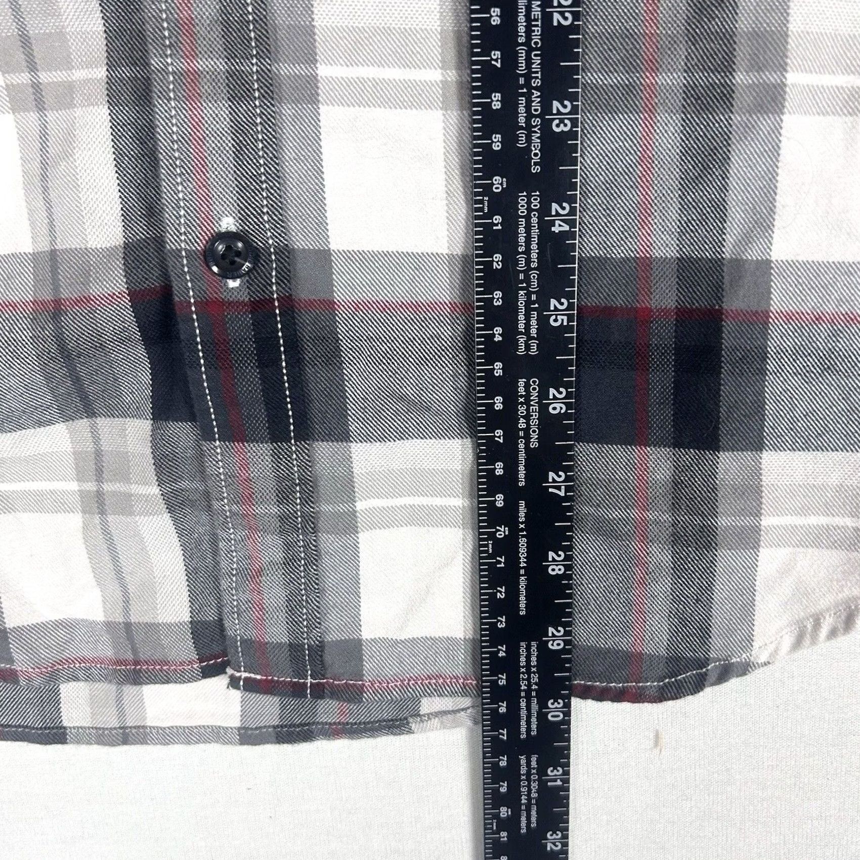 Eddie Bauer Eddie Bauer Womens Plaid Long Sleeve Button-Up Shirt Slim Fit Gray Size S Size S / US 4 / IT 40 - 7 Thumbnail