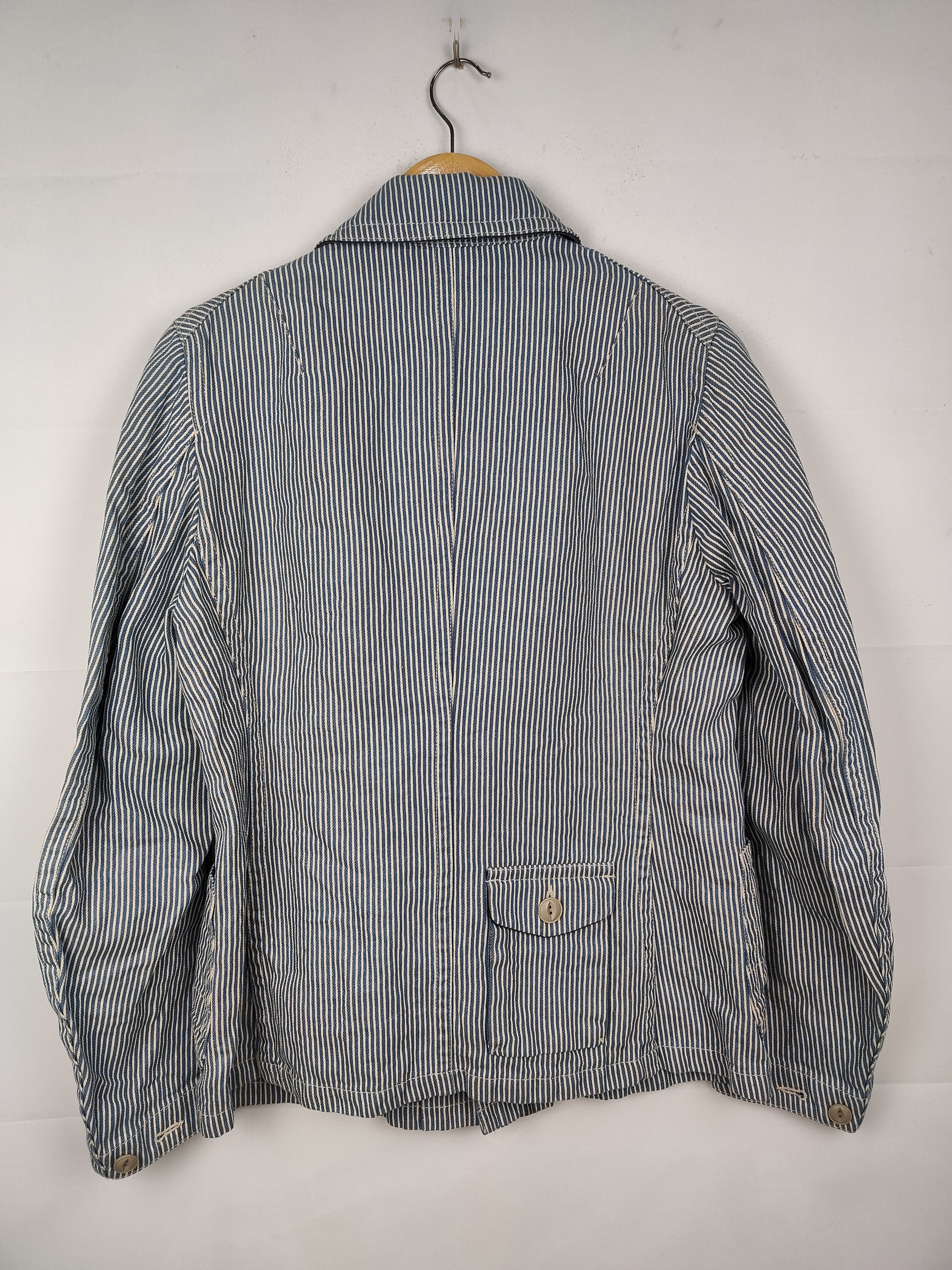 Vintage Hickory Chore Jacket Inspired 1957 French Military workwear Size US M / EU 48-50 / 2 - 5 Thumbnail