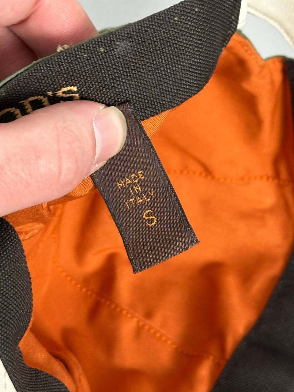 Tod's Tod's Green Nylon Leather Luxury Hat Size ONE SIZE - 9 Thumbnail