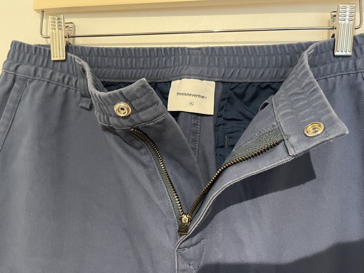 thisisneverthat Thisisneverthat Blue Splatter Paint Chino Pants Size US 36 / EU 52 - 7 Thumbnail