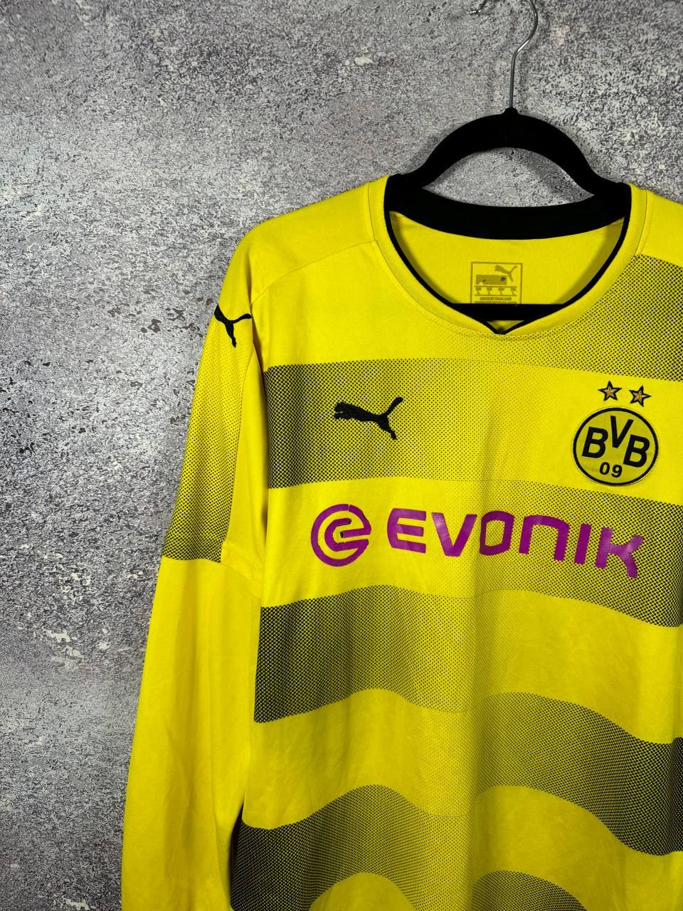Puma × Vintage REUS Vintage Borussia Dortmund 2017/18 Puma Soccer Jersey Size US L / EU 52-54 / 3 - 3 Thumbnail