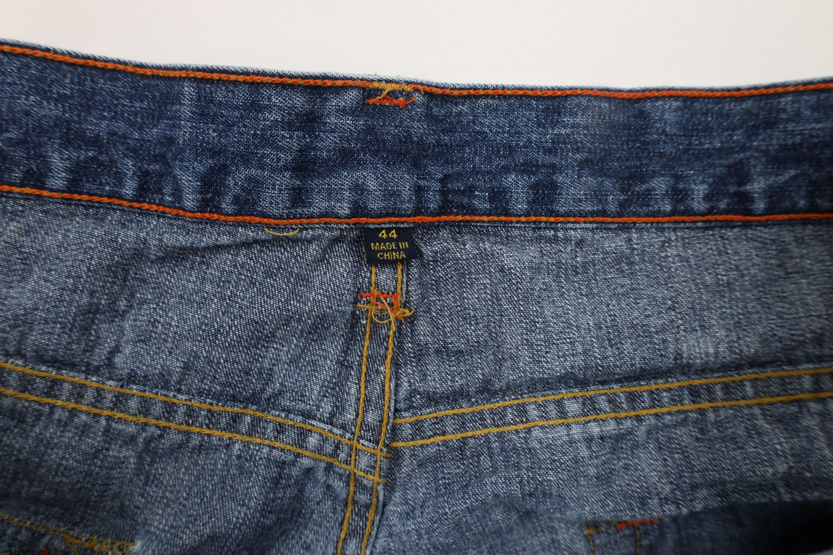 Karl Kani × Vintage Vintage 90s Y2K Karl Kani Baggy Wide Leg Denim Jeans AS IS Size US 44 / EU 60 - 8 Thumbnail