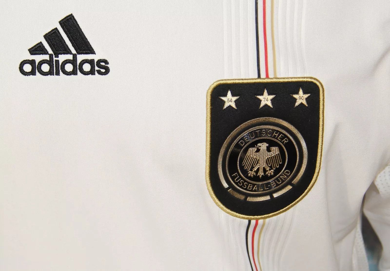 Adidas GERMANY NATIONAL TEAM 2010 2011 HOME FOOTBALL SOCCER JERSEY Size US L / EU 52-54 / 3 - 3 Thumbnail