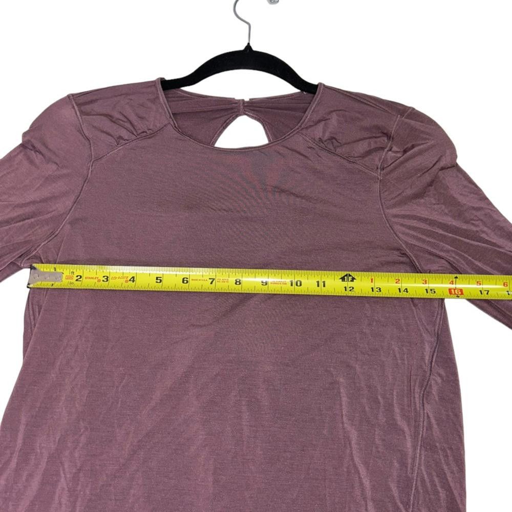 Lululemon lululemon athletica l Timeless Twist Mauve Long Sleeve Top 4 Size S / US 4 / IT 40 - 6 Thumbnail