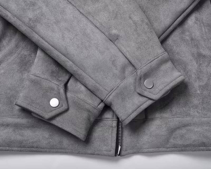 Japanese Brand × Vintage high quality suede jacket with zipper Size US XL / EU 56 / 4 - 7 Thumbnail