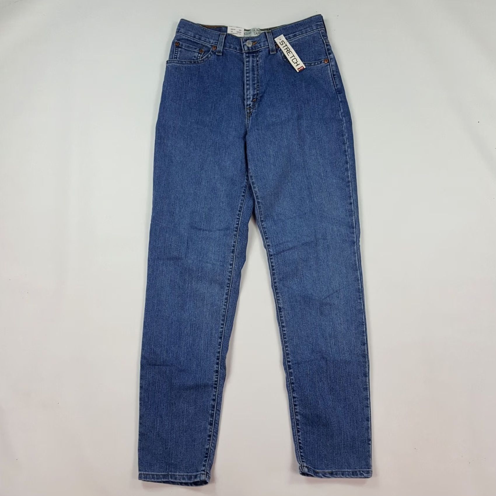 Levi's VINTAGE Levi's 512 Slim Jeans Womens Size 8 Blue Denim 31in Inseam 30in Waist Y2K 90s Retro Rock Workwear Fashion Size 30" / US 8 / IT 44 - 3 Thumbnail