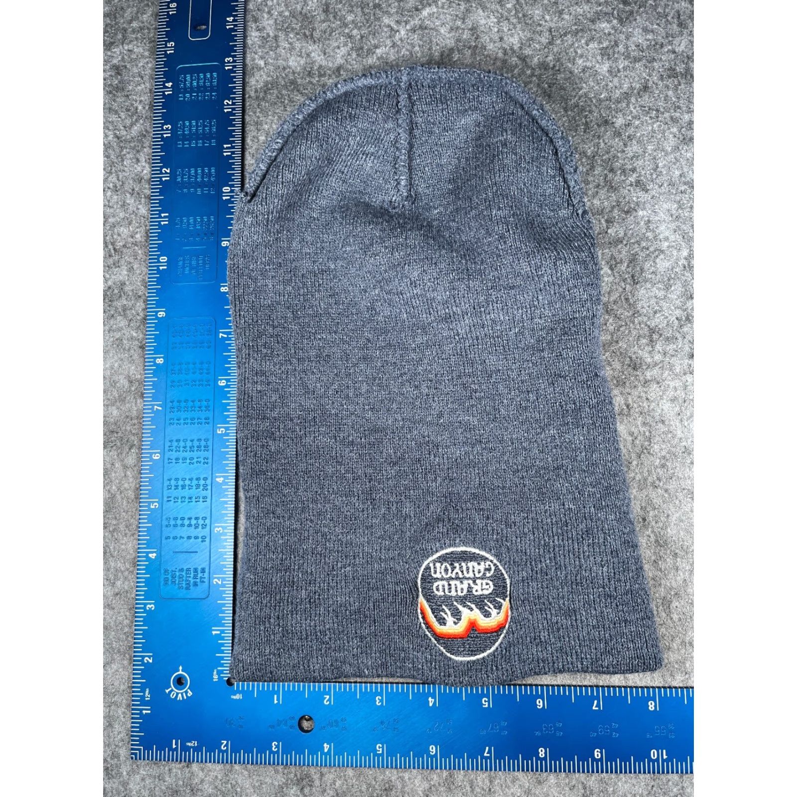 Vintage Beanie Grand Canyon Blue One Size Adult Knit 100% Acrylic Blend Embroider Unbranded Unisex Adults Hat/Taqe Size ONE SIZE - 5 Thumbnail