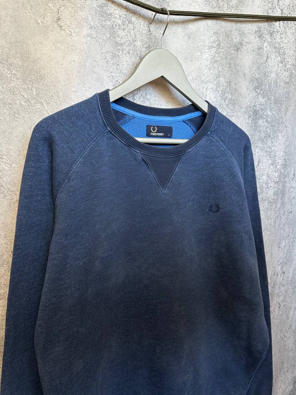Fred Perry Fred Perry Crew neck Sweatshirt Blue Cotton Sweater Jumper Size US L / EU 52-54 / 3 - 4 Thumbnail