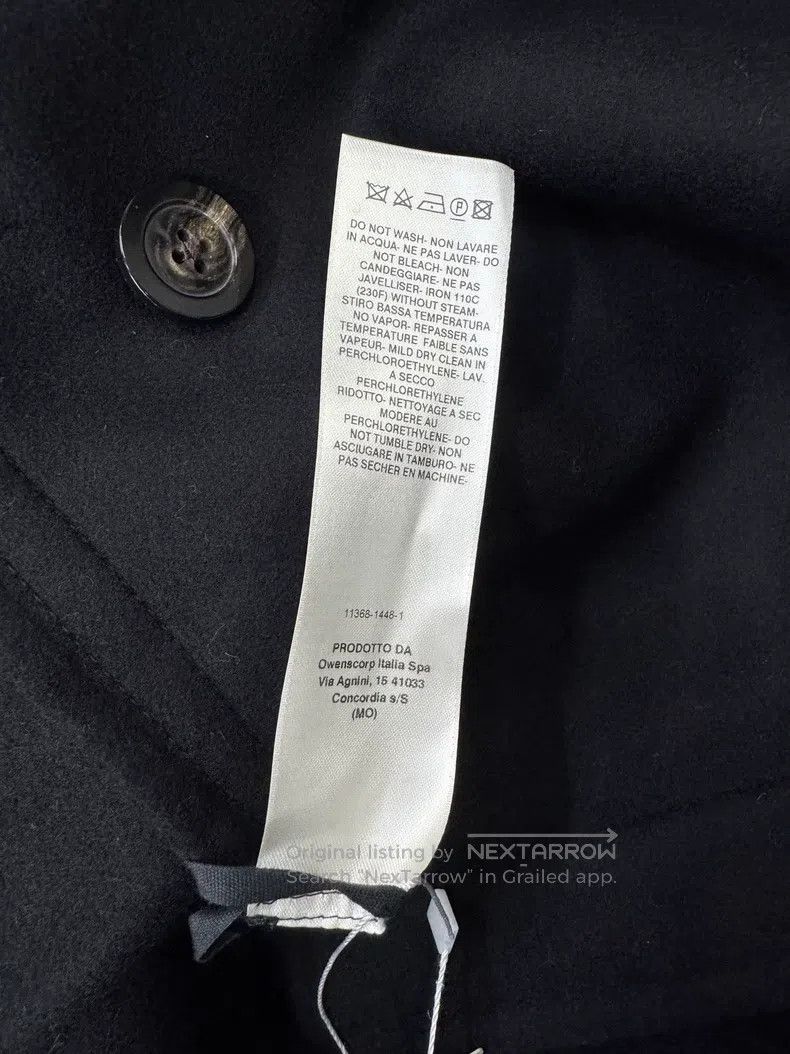 Rick Owens Rick Owens Black double-breasted coat Size S / US 4 / IT 40 - 8 Thumbnail