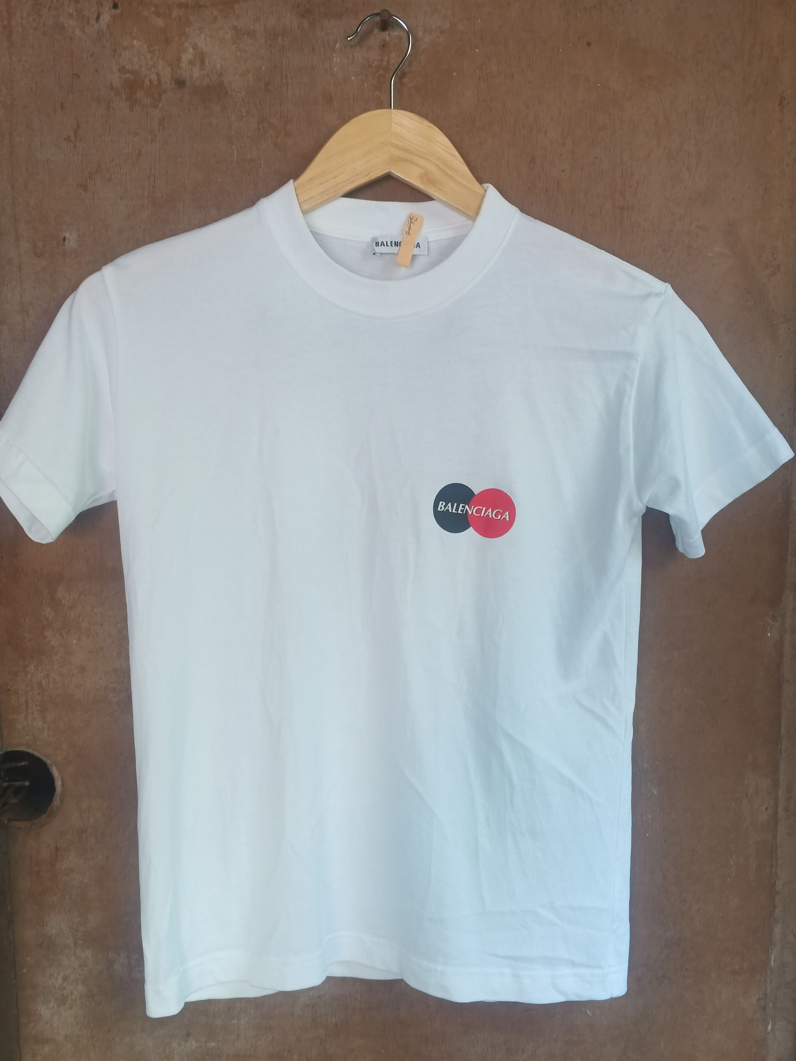 Balenciaga Balenciaga Mastercard Short Sleeve Shirt Size S / US 4 / IT 40 - 1 Thumbnail