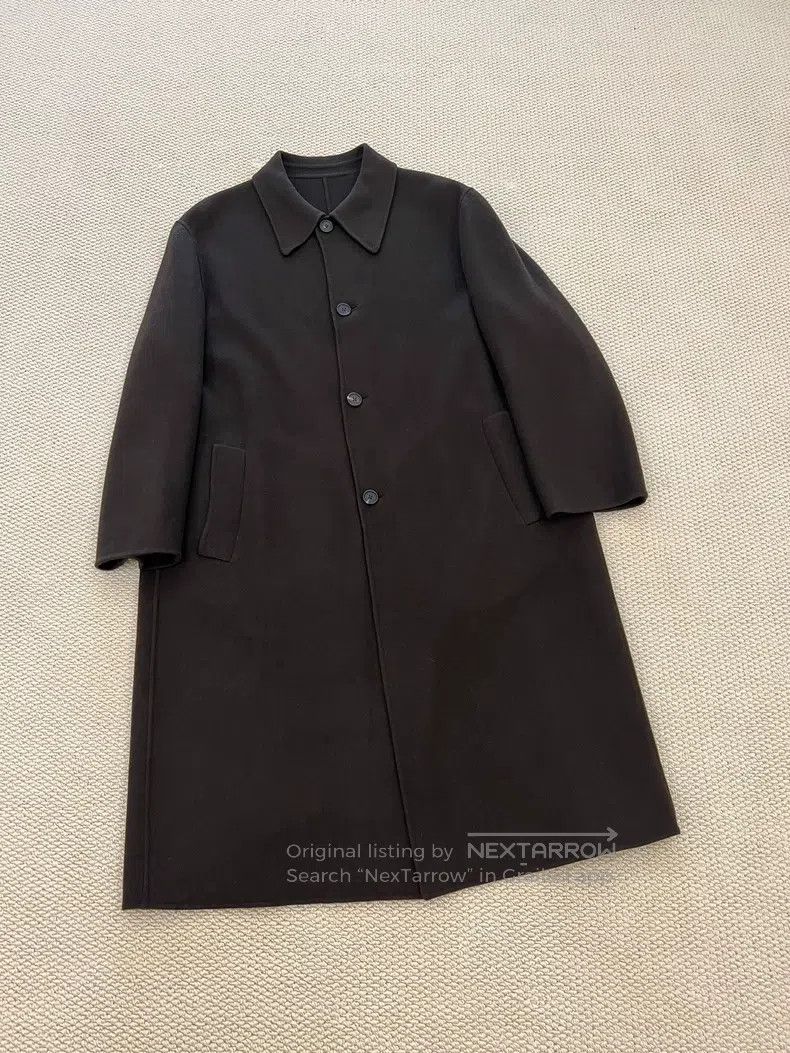 The Row The Row Classic Cashmere Coat Size L / US 10 / IT 46 - 1 Thumbnail